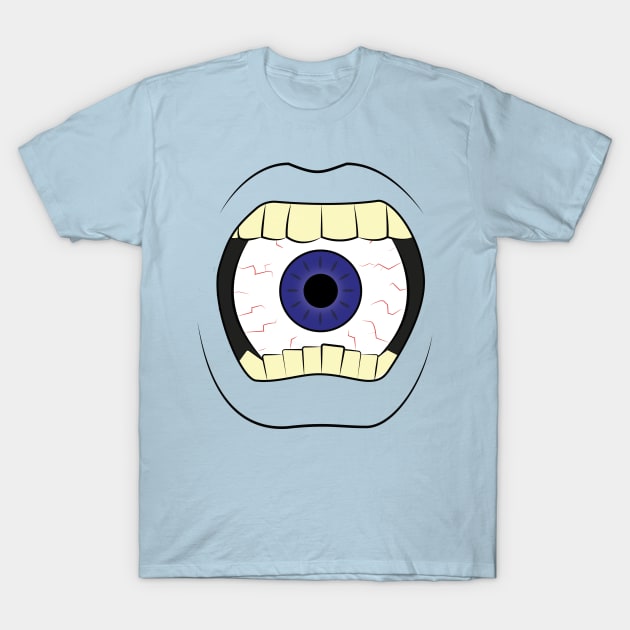 Eyeball Mouth T-Shirt by Oswaldland